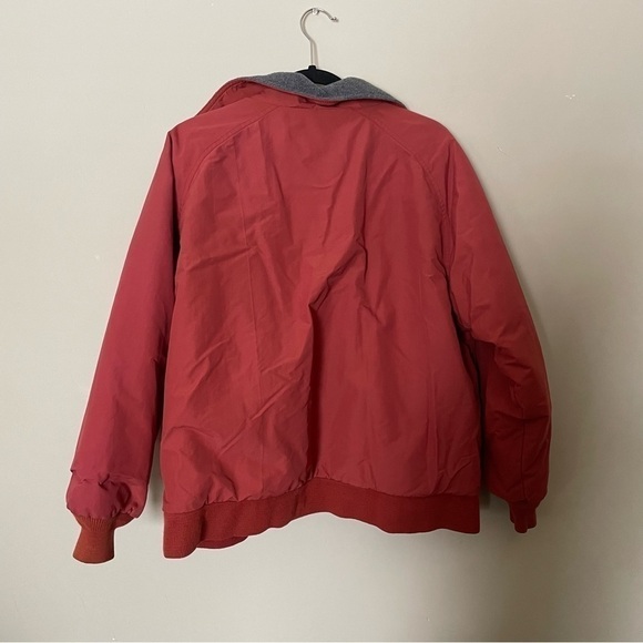 Lands’ End Vintage Squall Brick Red and Fleece Jacket - Picture 9 of 9